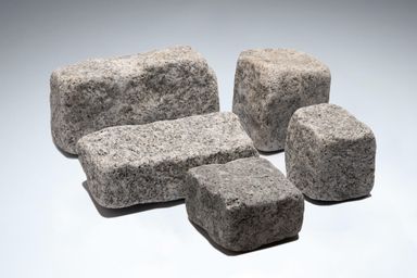 Shop for Medium Grey Tumbled Granite Setts Granite Setts