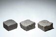 Three available colours of Granite Setts in Size 100x100x50